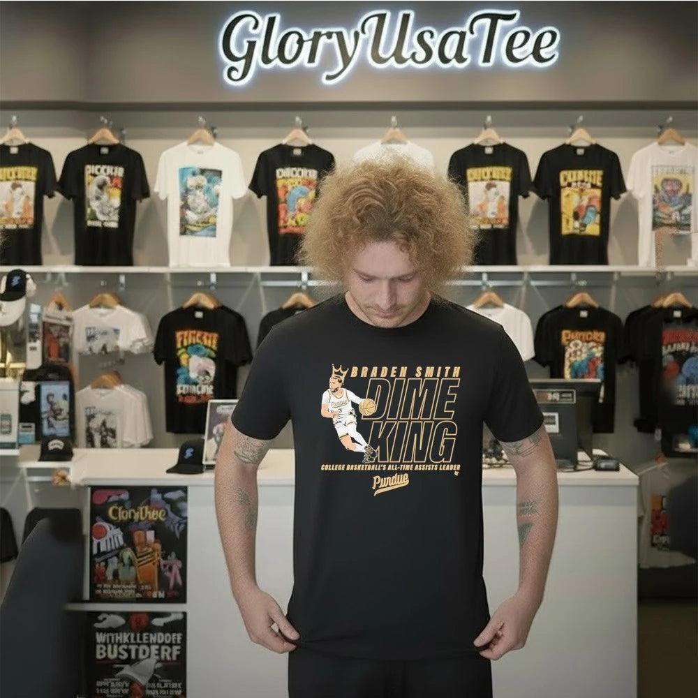 Purdue Basketball Braden Smith All-Time Assists Record Shirt
