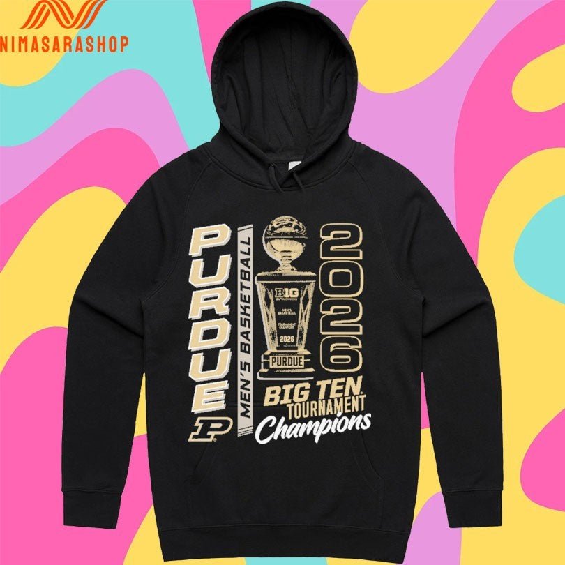 Purdue Boilermakers Men’s Basketball Big Ten Tournament Champions 2026 Shirts