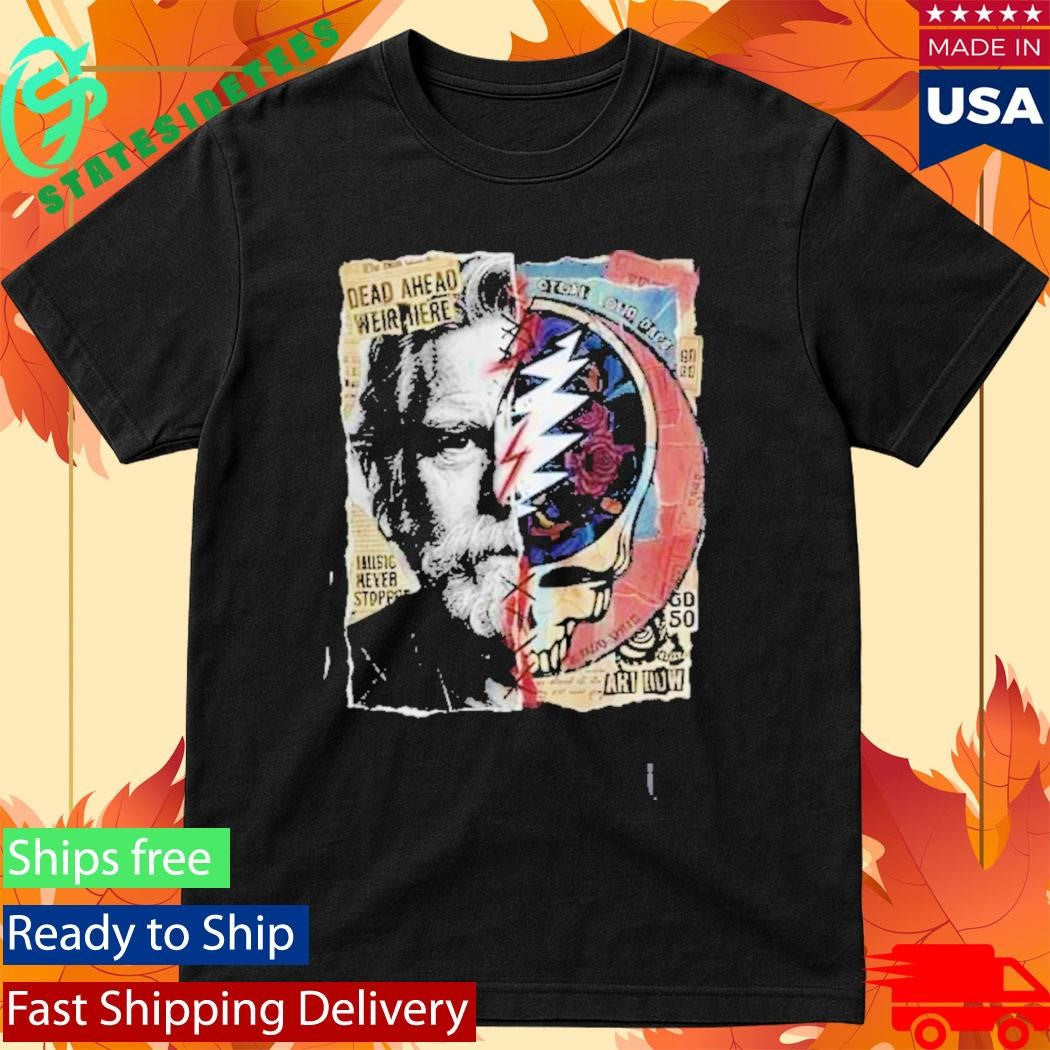 RIP Bob Weir 1947-2026 Grateful Dead Legend Memorial T-Shirt
