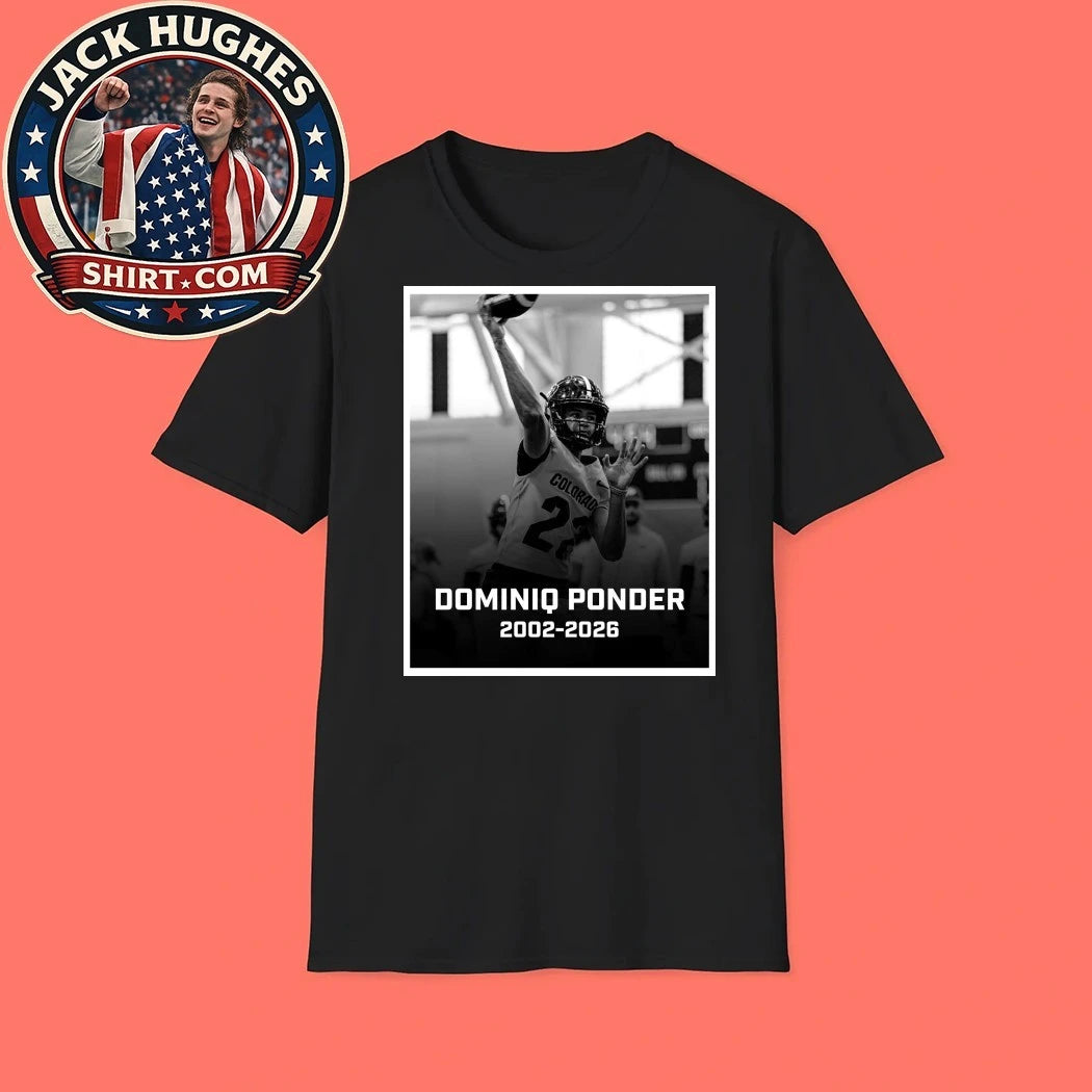 RIP Dominiq Ponder 2002-2026 He passed away at the age of 23 Shirt