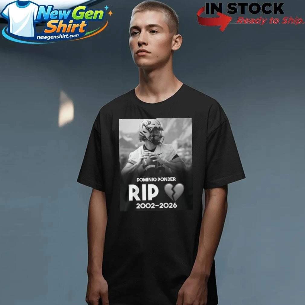 RIP Dominiq Ponder 2002-2026 Shirt