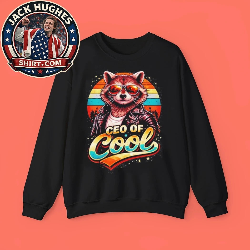 Raccoon Ceo Of Cool Hoodie
