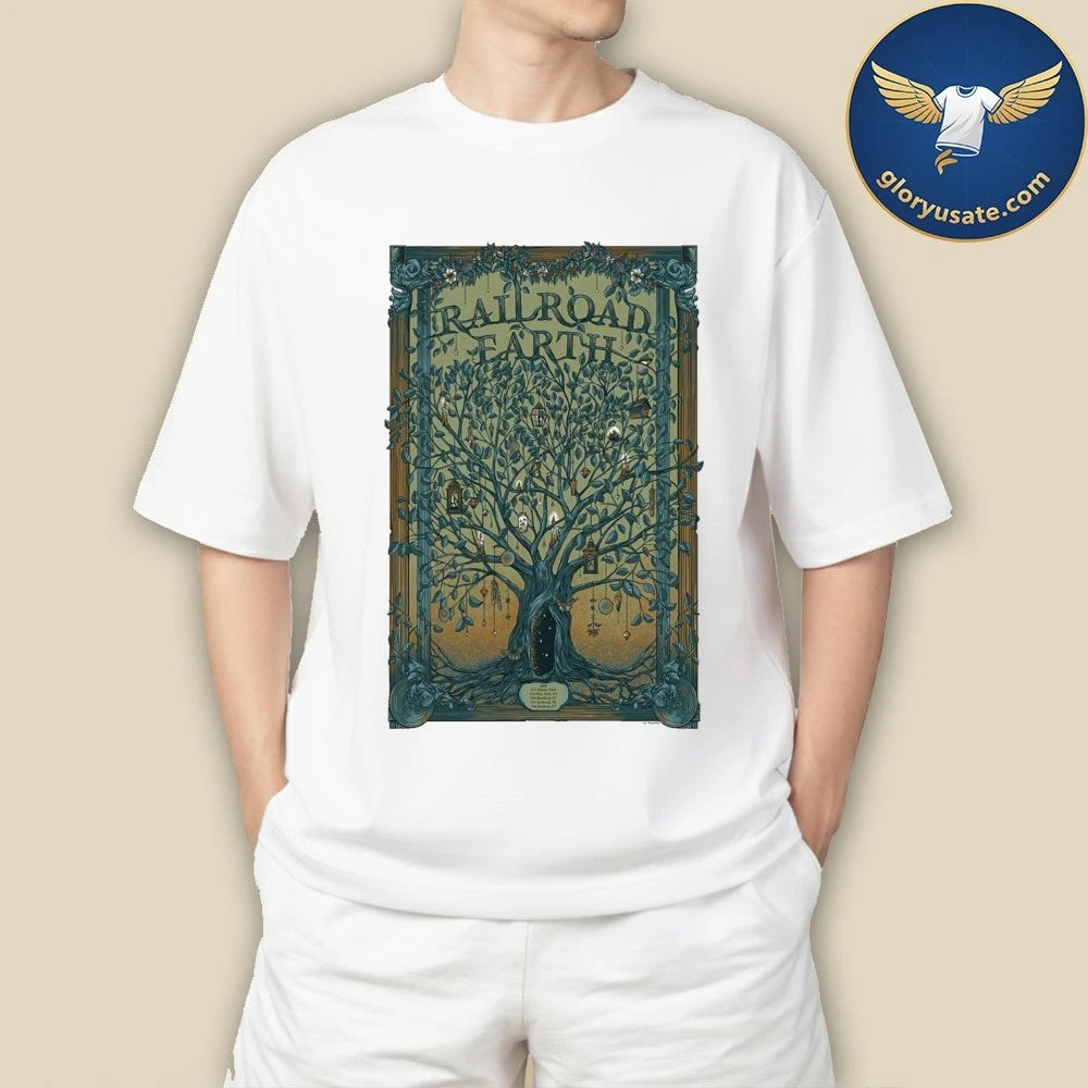 Railroad Earth The Stone Pony Jan 14 2026 Poster Shirt