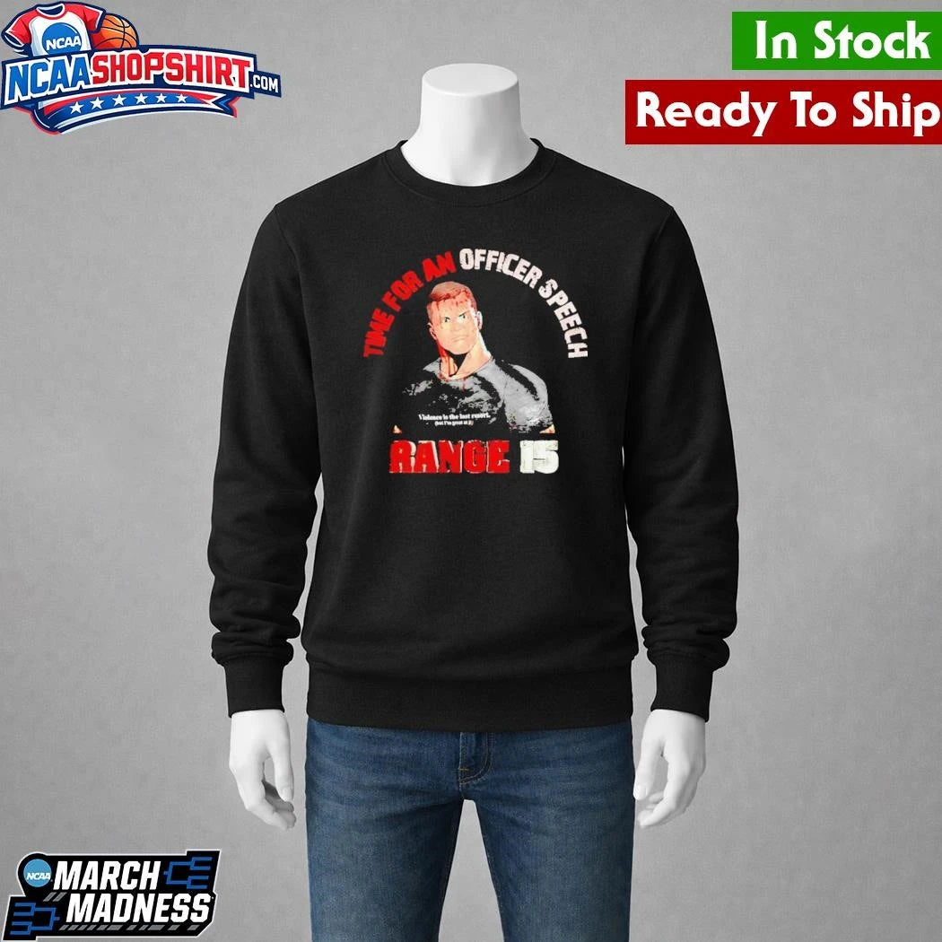 Range 15 Nick Palmisciano Officer Speech Shirt