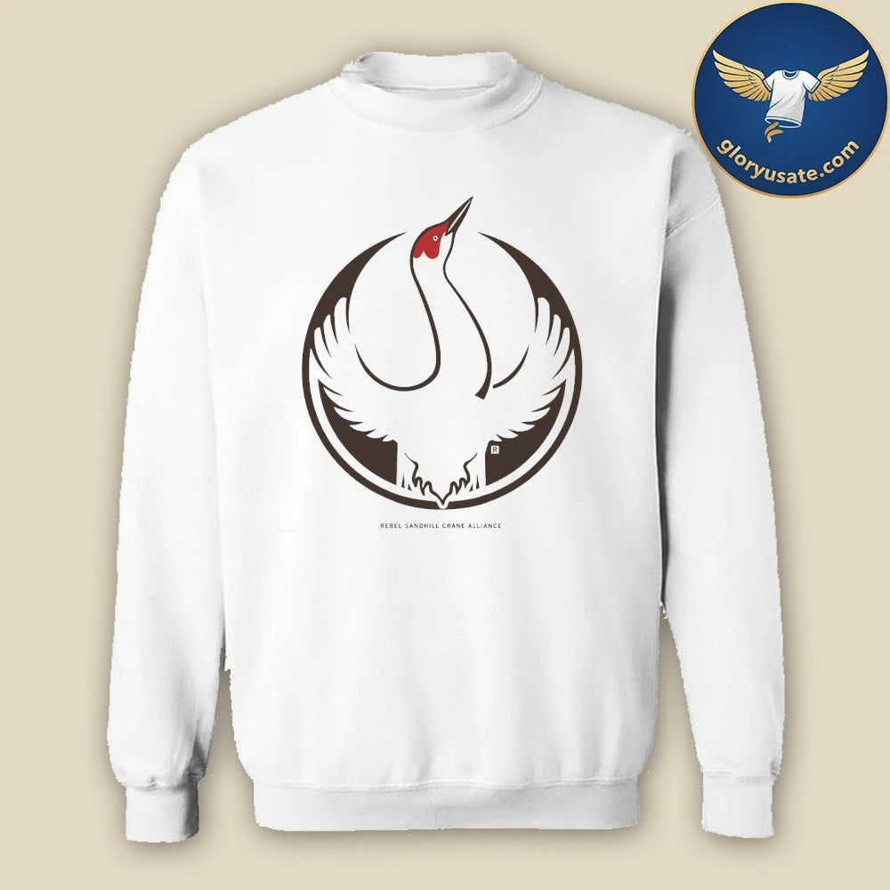 Rebel Sandhill Crane Alliance Heavyweight Shirt