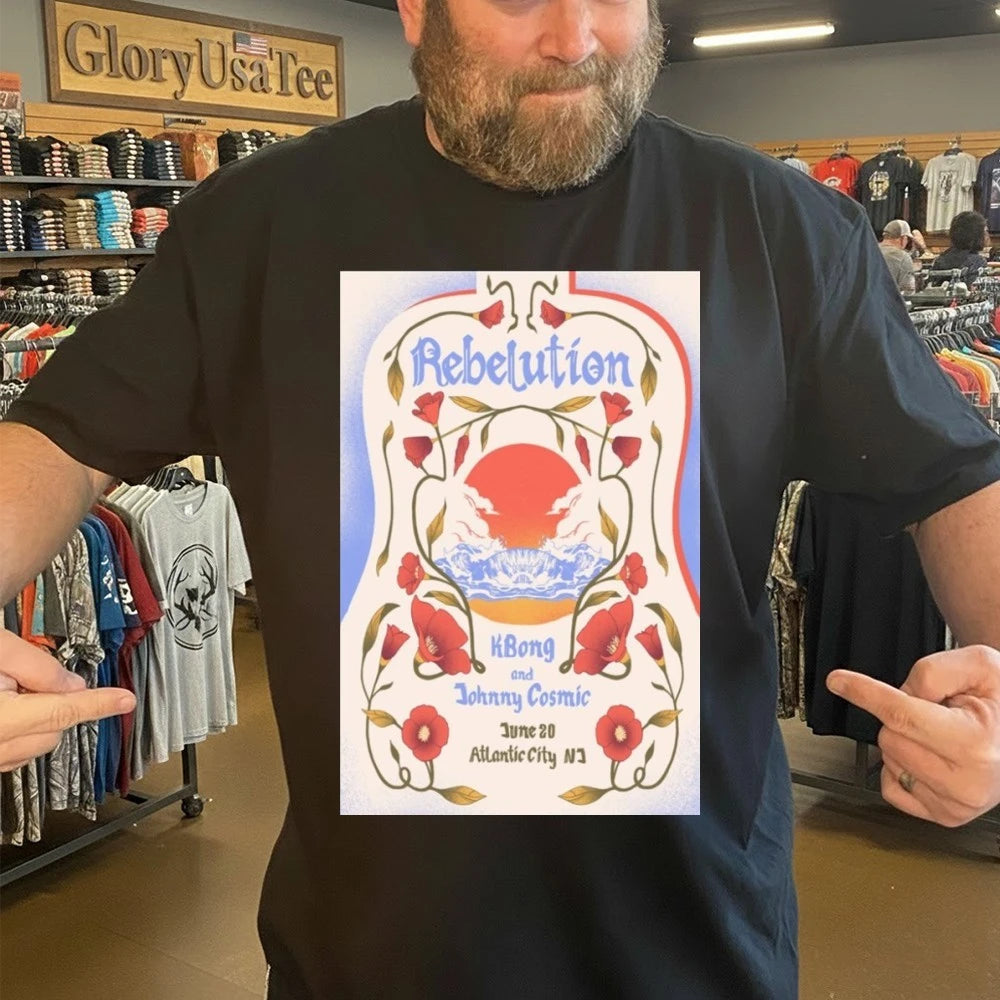 Rebelution June 20 2026 Atlantic City Concert Poster Shirt