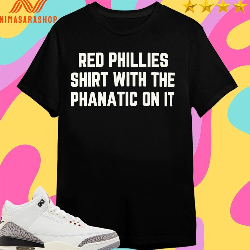 Red Phillies Shirts With The Phanatic On It Shirts