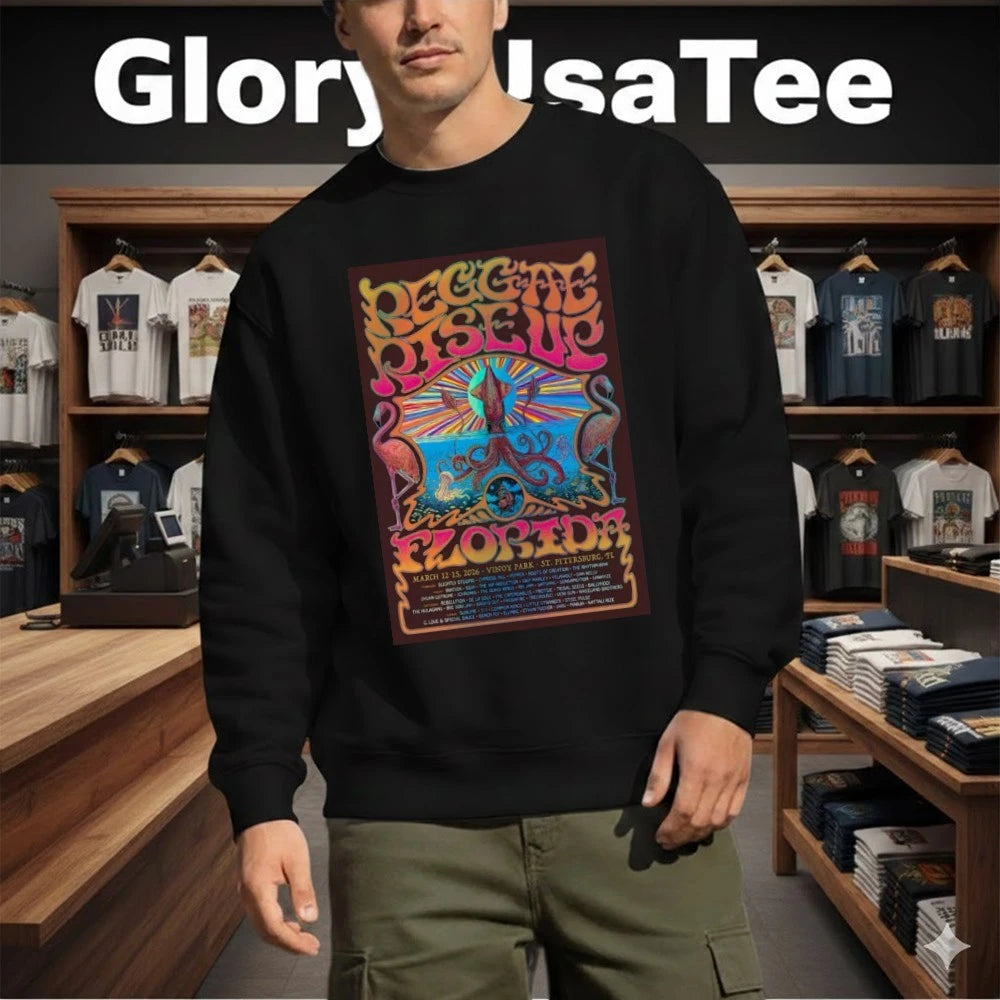 Reggae Rise Up Florida Vinoy Park In St. Petersburg FL Mar 12-15 2026 Poster Shirt