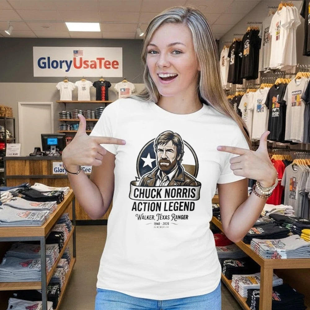 Remembering Chuck Norris Shirt