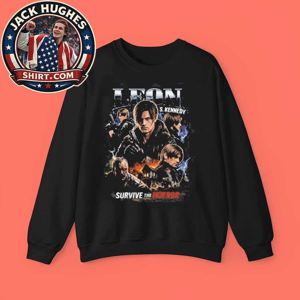 Resident Evil Requiem Leon Kennedy Graphic Shirt