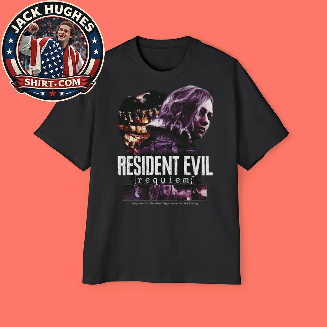Resident Evil Requiem Survival Horror Graphic Shirt