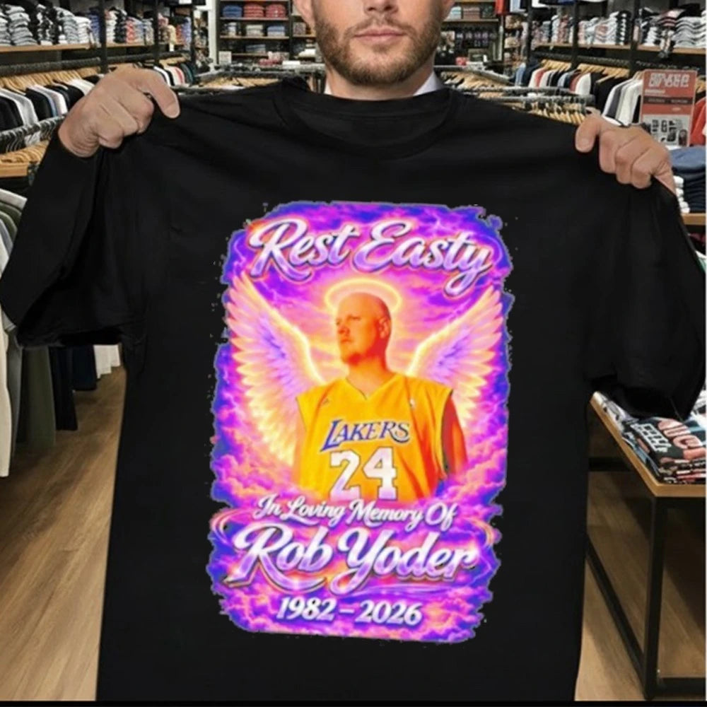 Rest Easty In Loving Memory Of Rob Yoder 1982 2026 Shirt