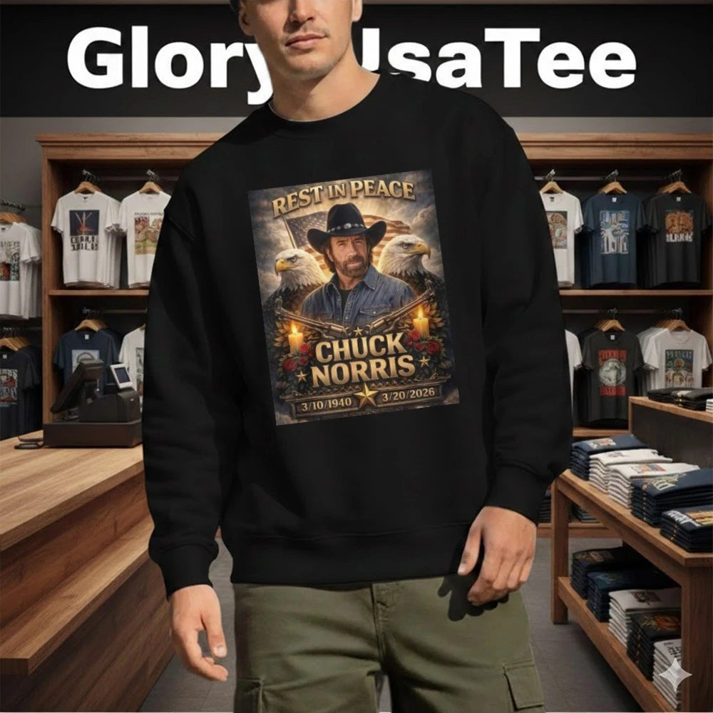 Rest In Peace Chuck Norris 1940 2026 Shirt