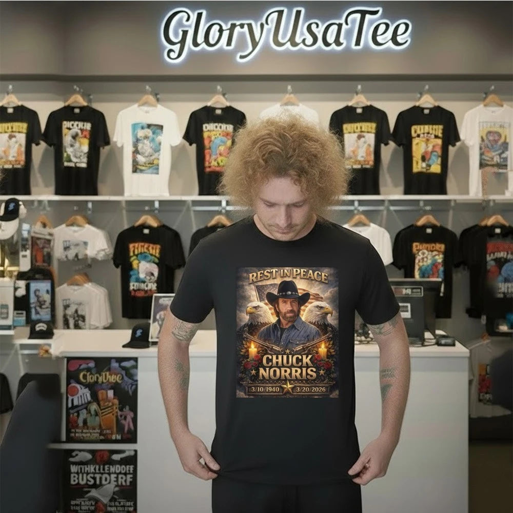 Rest In Peace Chuck Norris 1940 2026 Shirt