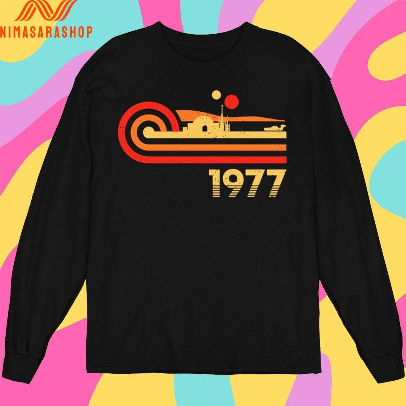 Retro Vintage Desert Planet 1977 Shirts