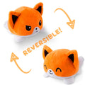 TeeTurtle Reversible Fox Plushie (Orange)