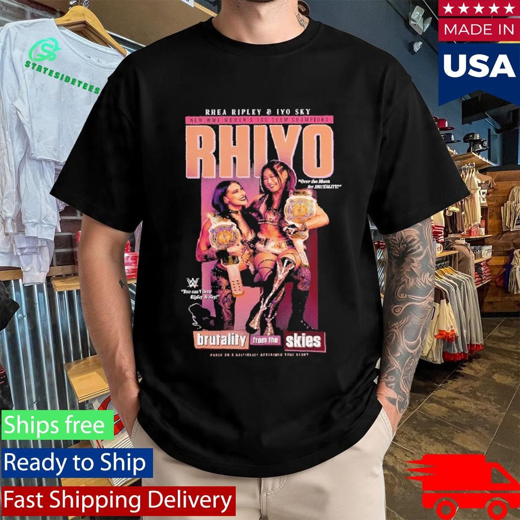 Rhea Ripley And Iyo Sky Rhiyo Tag Team Champions T-Shirt