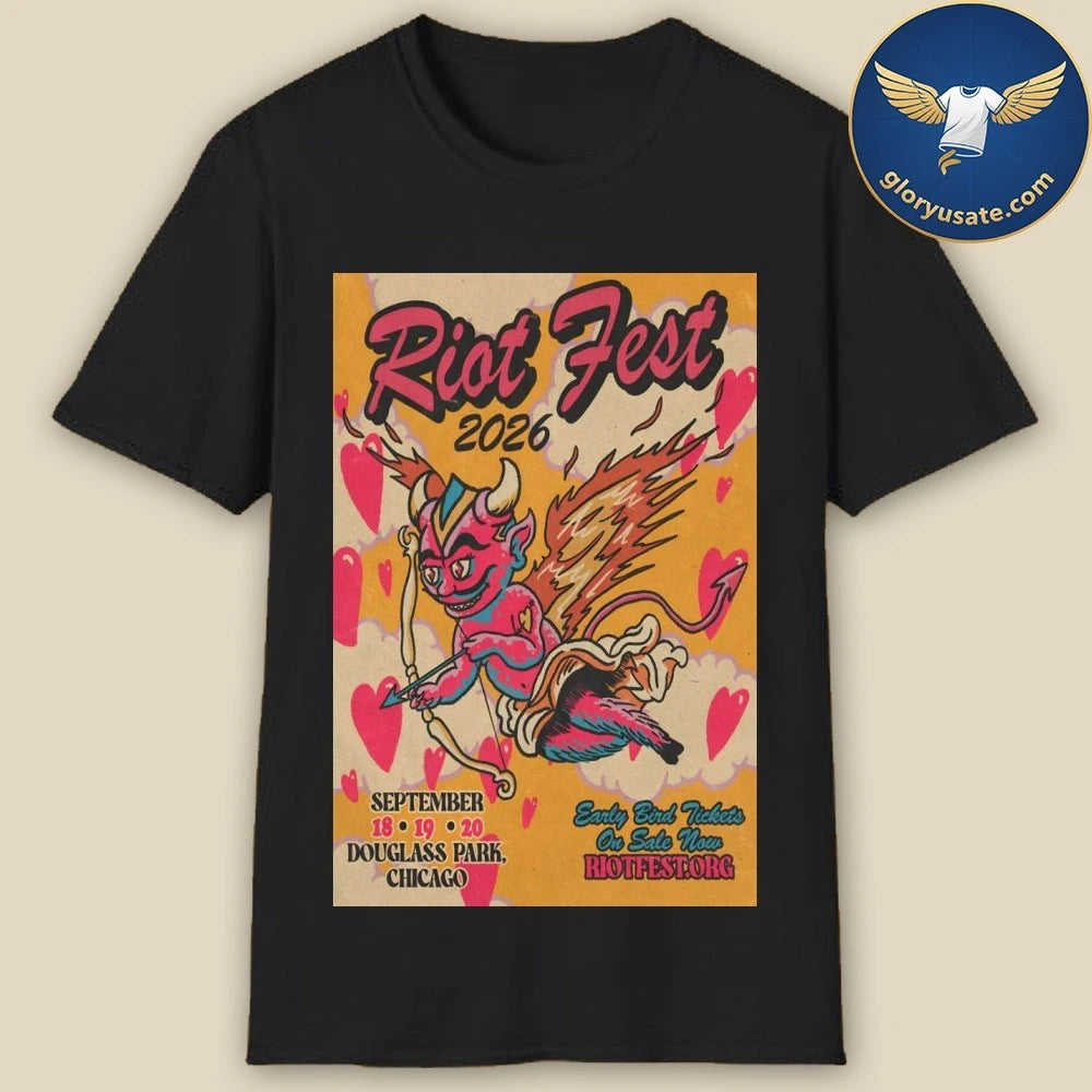 Riot Fest Chicago IL 9-19 9-20-2026 Poster Shirt