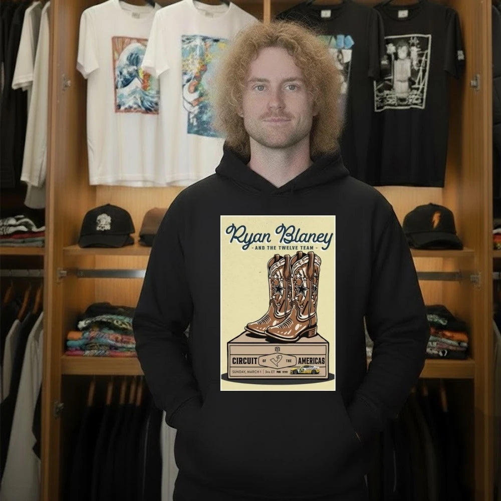 Ryan Blaney March 1 2026 Circuit of the Americas Poster Shirt