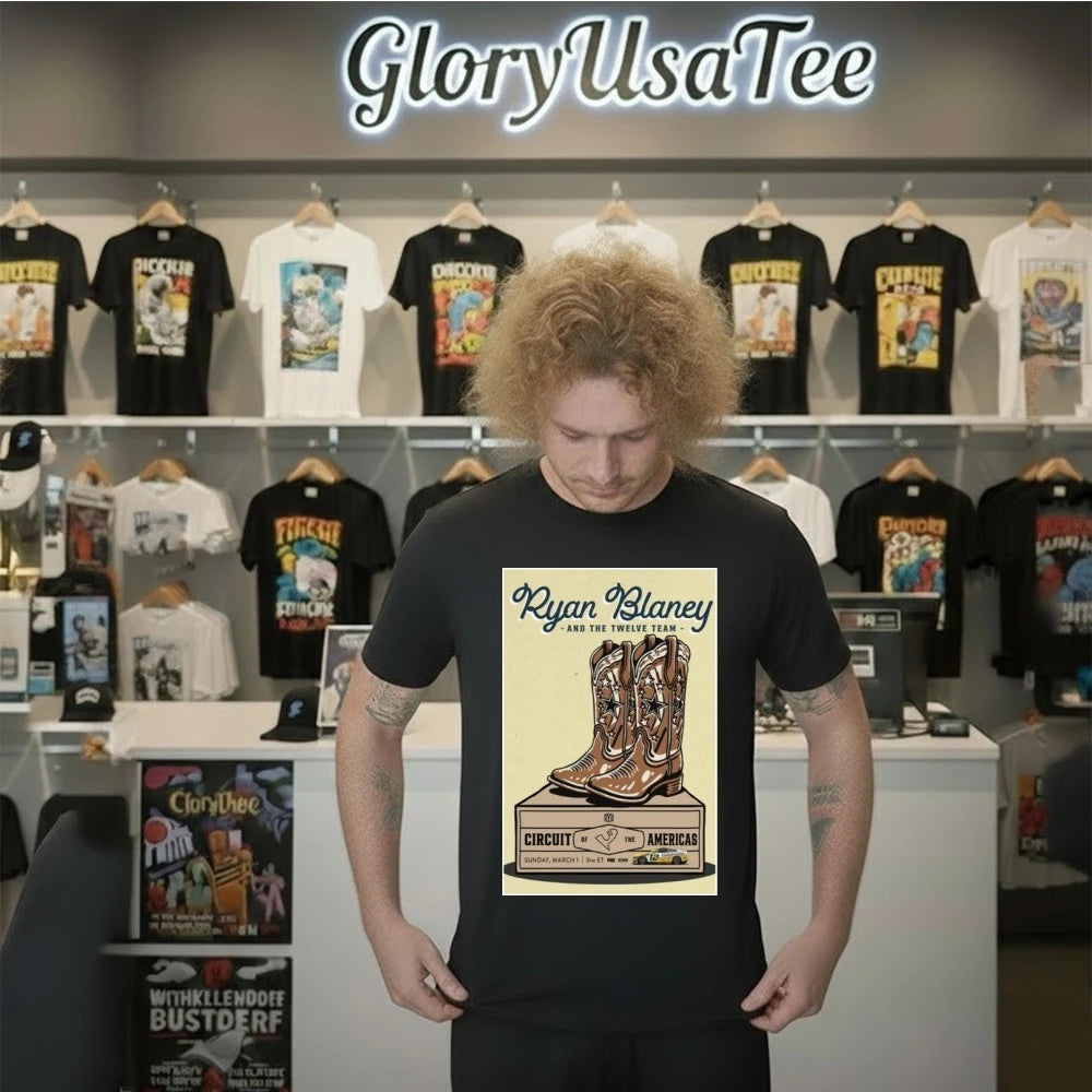 Ryan Blaney March 1 2026 Circuit of the Americas Poster Shirt