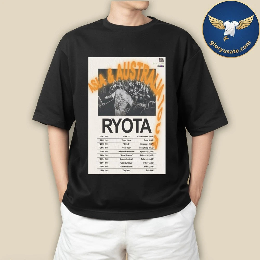 Ryota Asia &amp; Australia Tour 2026 Poster Shirt
