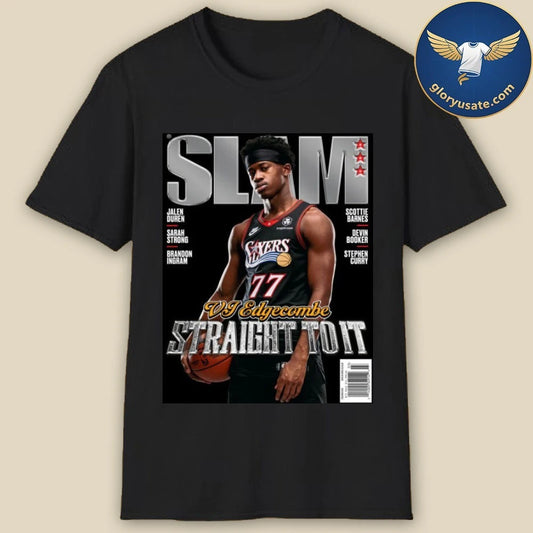 SLAM 260 Cover Poster VJ Edgecombe Straight To It Magazine Poster Shirt