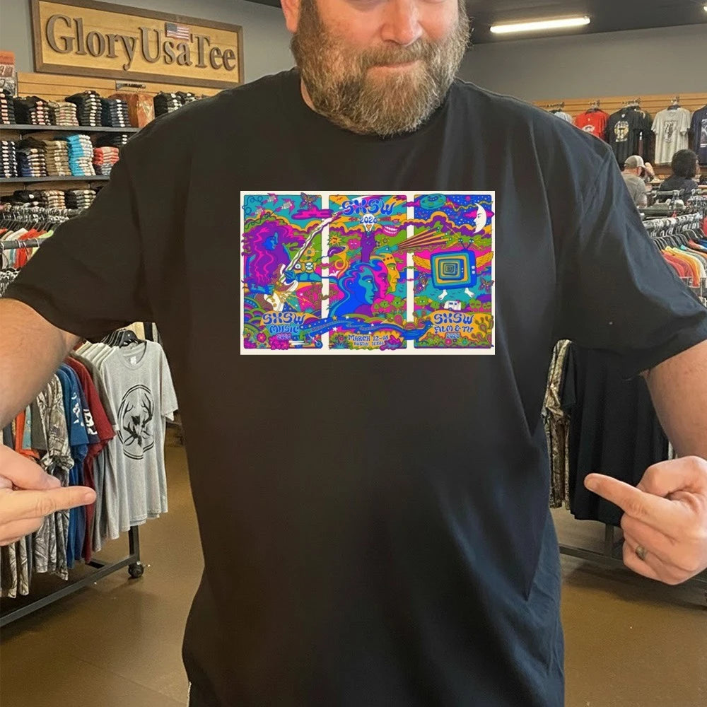 SXSW March 12-18 2026 Austin, Texas Poster Shirt