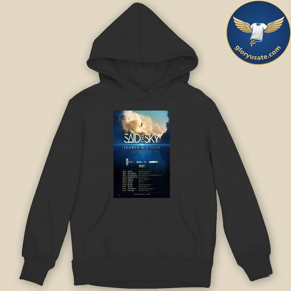 Said The Sky Icarus &amp; I Tour 2026 Poster Shirt