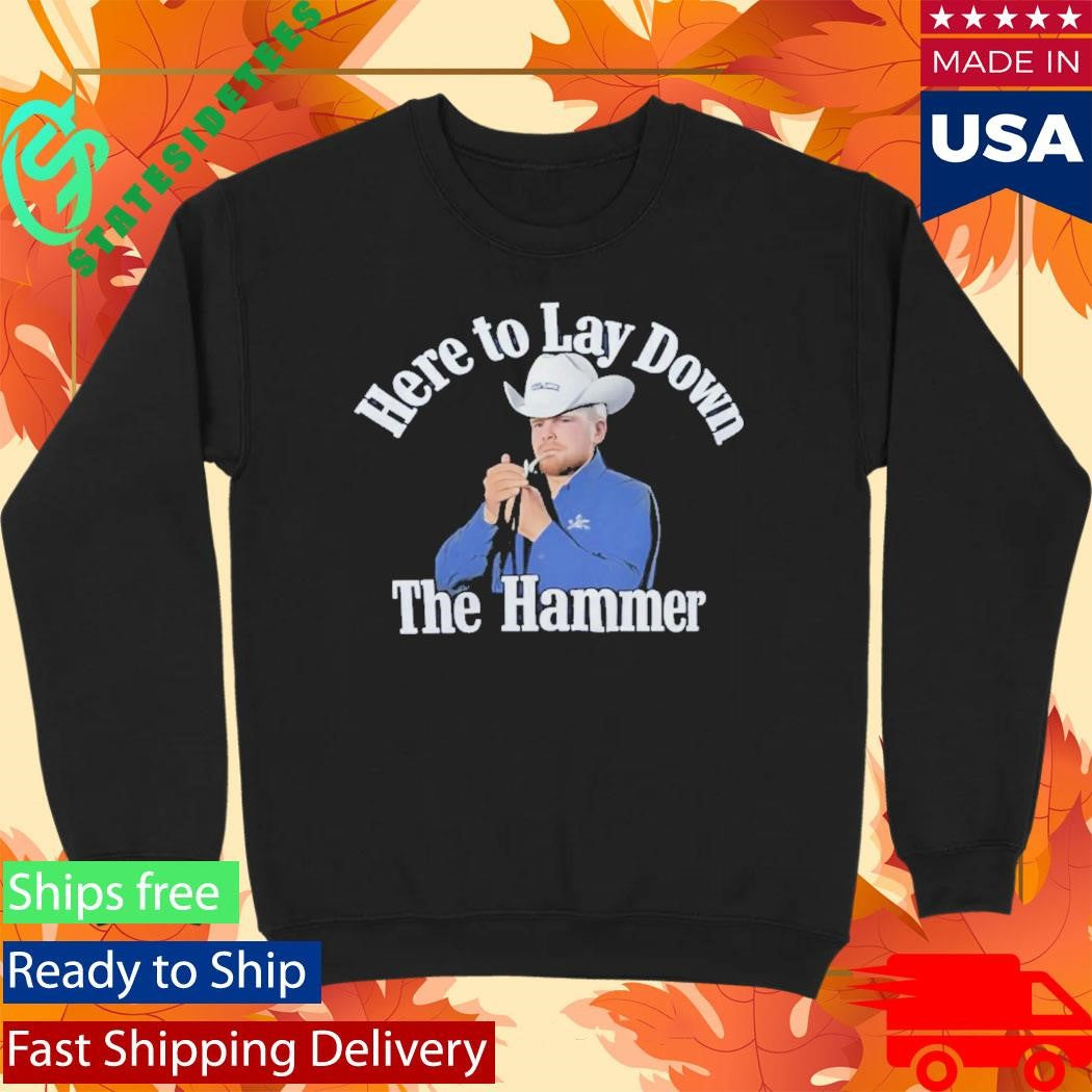Sam Darnold Here To Lay Down The Hammer Shirt