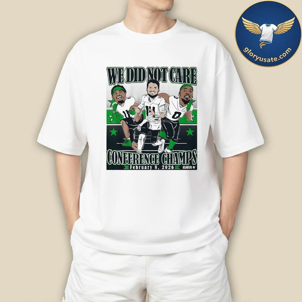 Sam Darnold, Jaxon Smith-Njigba, &amp; DeMarcus Lawrence Conference Champions Caricatures Graphic Shirt