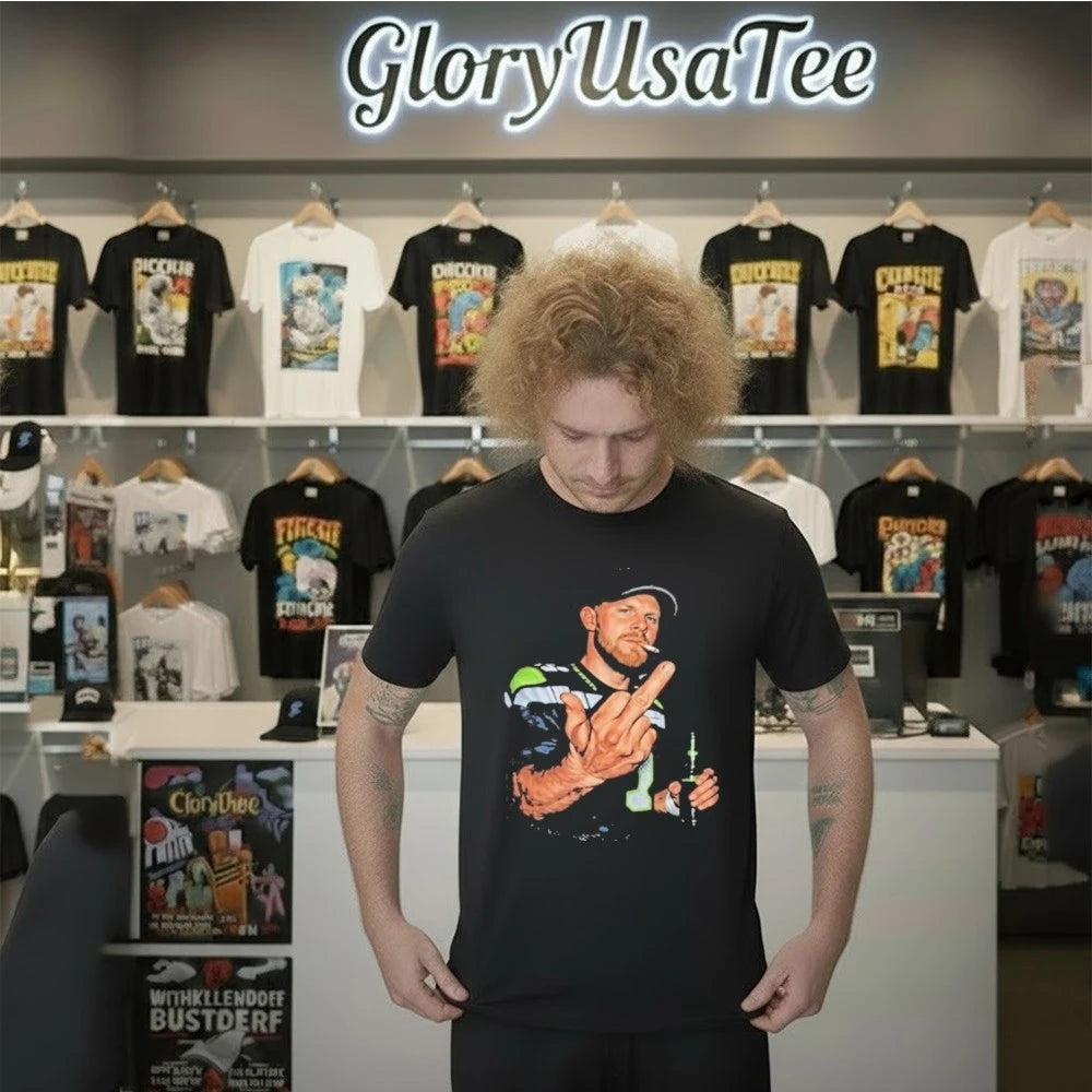 Sam Darnold Middle Finger Shirt Ernest Jones Sam Darnold Shirt
