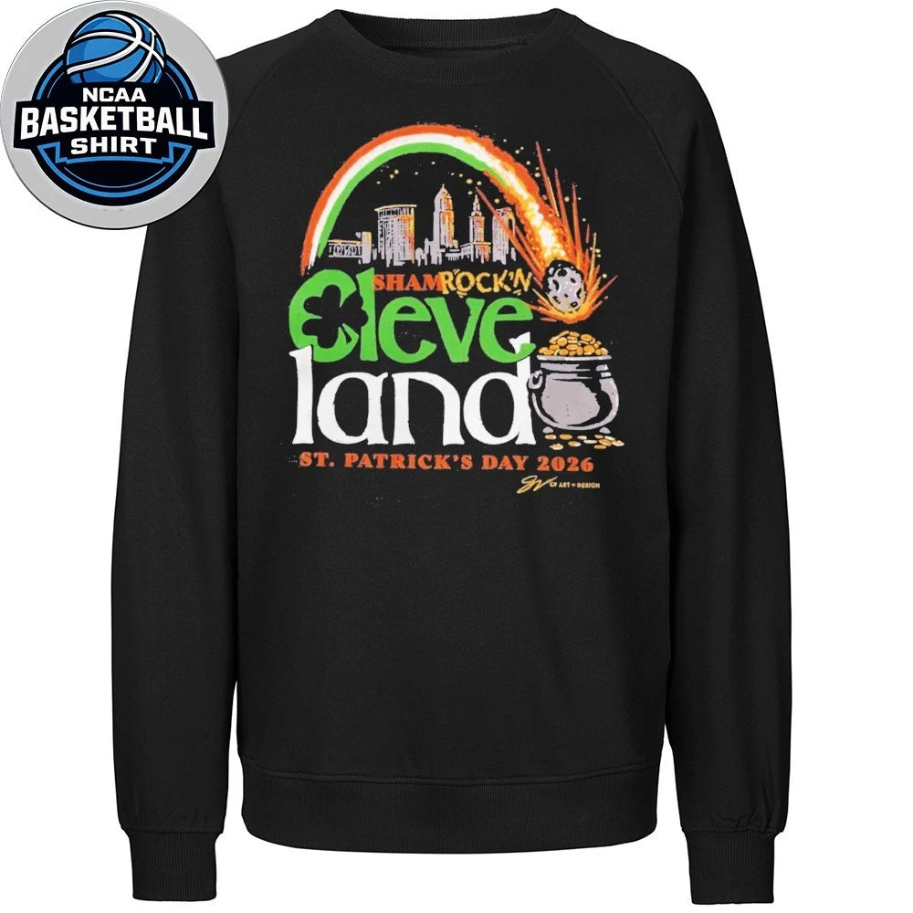 Sam Rockn Cleveland Meteor St. Patricks Day 2026 Shirt
