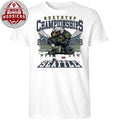 Seahawks Next Stop Championships Football Mascot T-Shirt