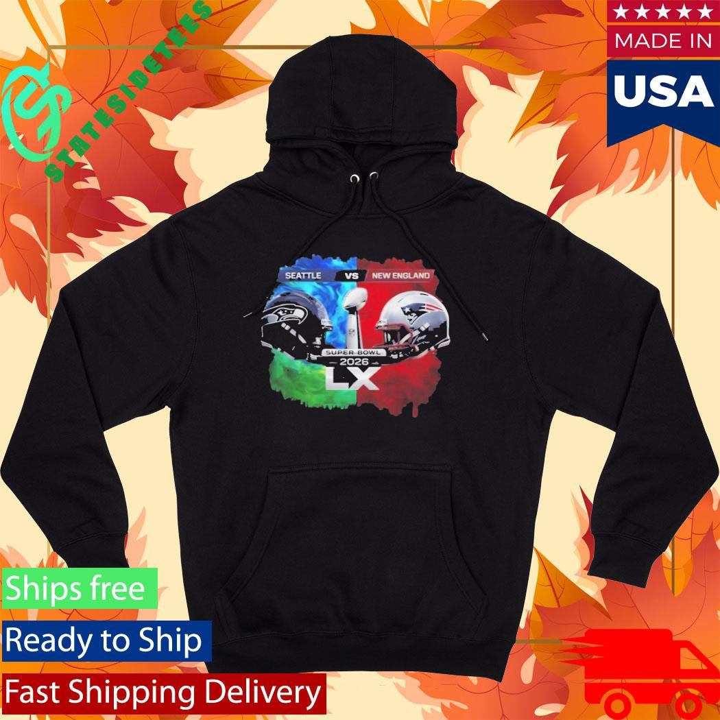 Seahawks vs Patriots 2026 SB LX Shirt