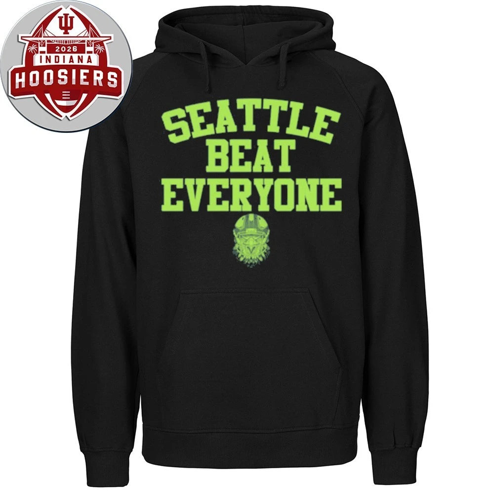 Seattle Football Beat Everybody Logo T-Shirt