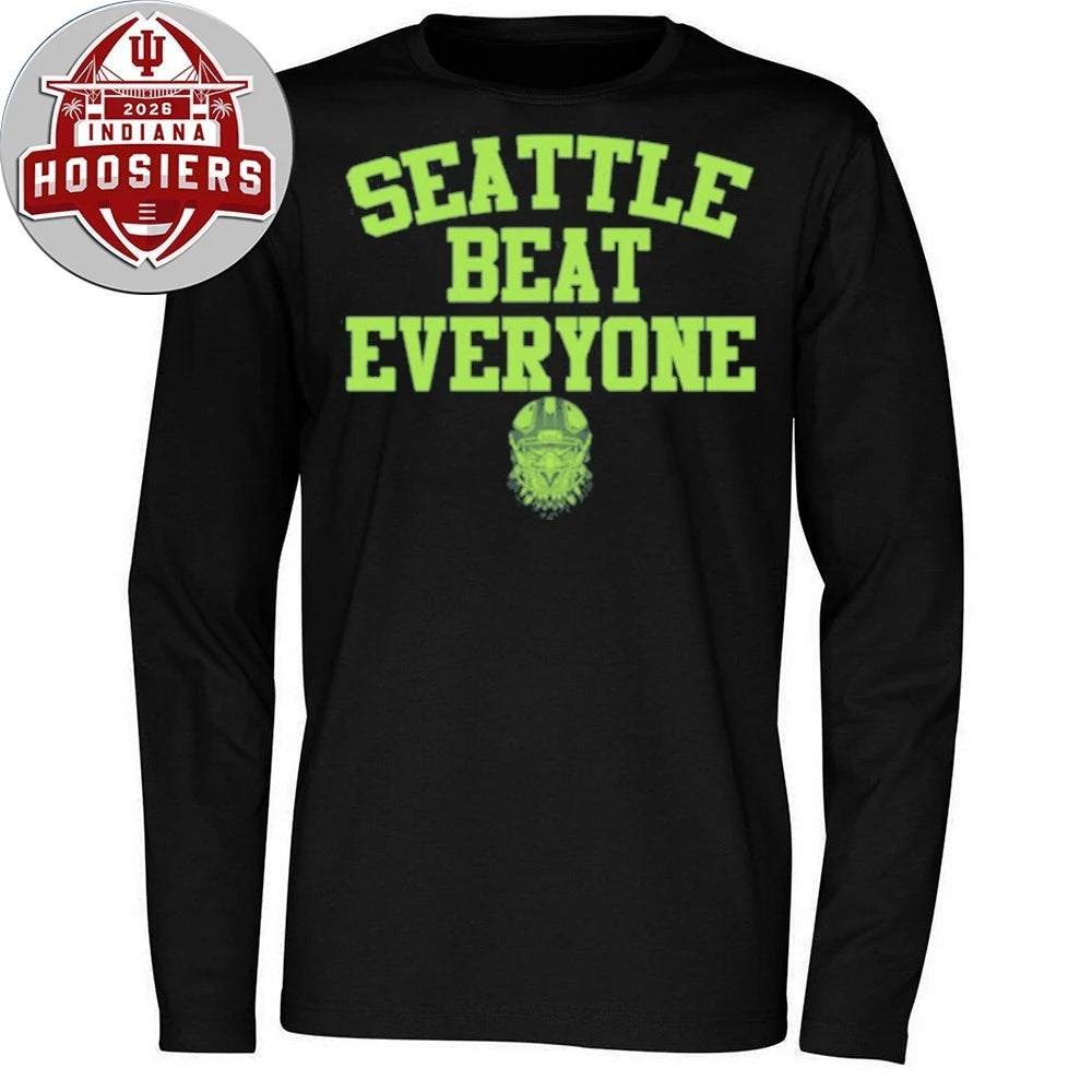 Seattle Football Beat Everybody Logo T-Shirt