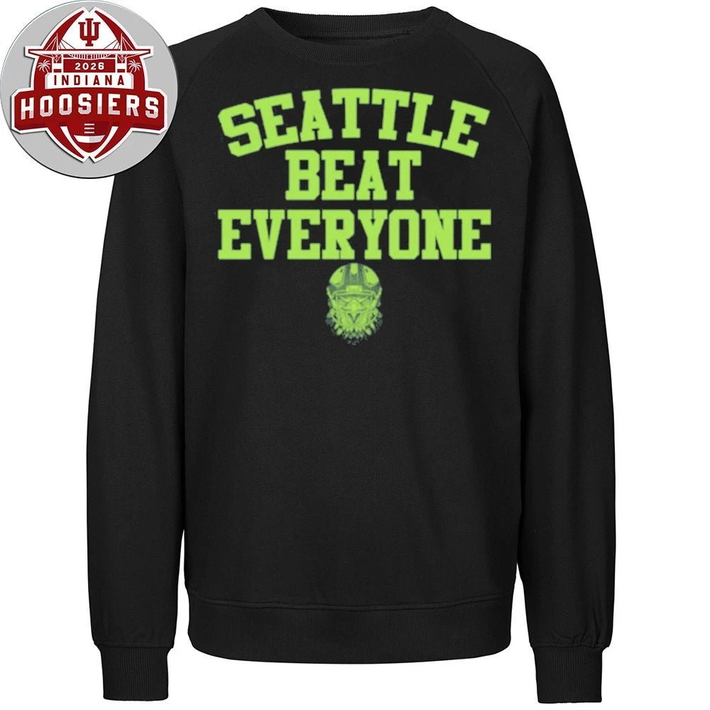 Seattle Football Beat Everybody Logo T-Shirt
