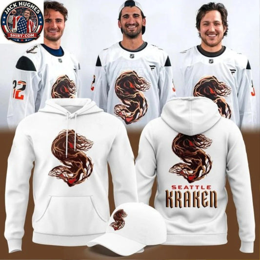 Seattle Kraken Women in Hockey Night 2026 Logo Two Sided T-Shirt