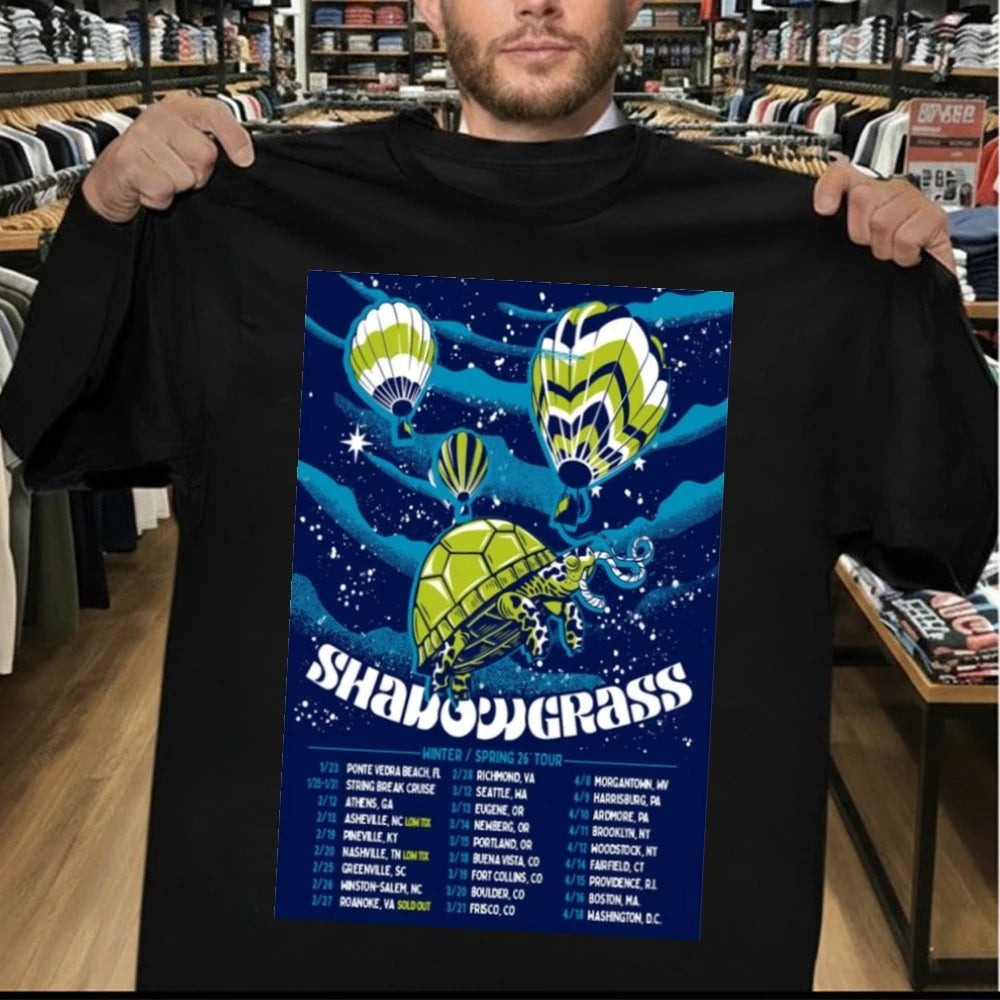 Shadowgrass Tour Winter Spring 2026 Poster Shirt