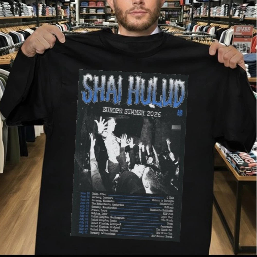 Shai Hulud Europe Summer Tour 2026 Poster Shirt