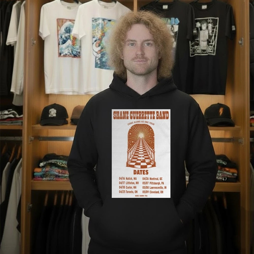 Shane Guerrette Come Along as One Tour 2026 Poster Shirt