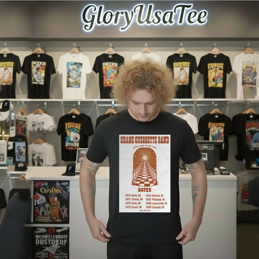 Shane Guerrette Come Along as One Tour 2026 Poster Shirt
