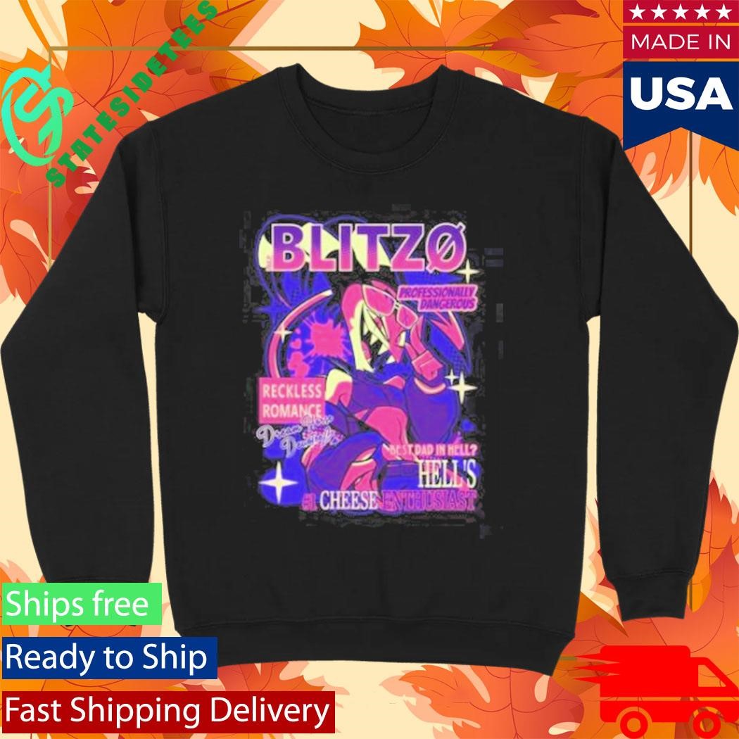Sharkrobot Blitz From Helluva Boss With Love Shirt