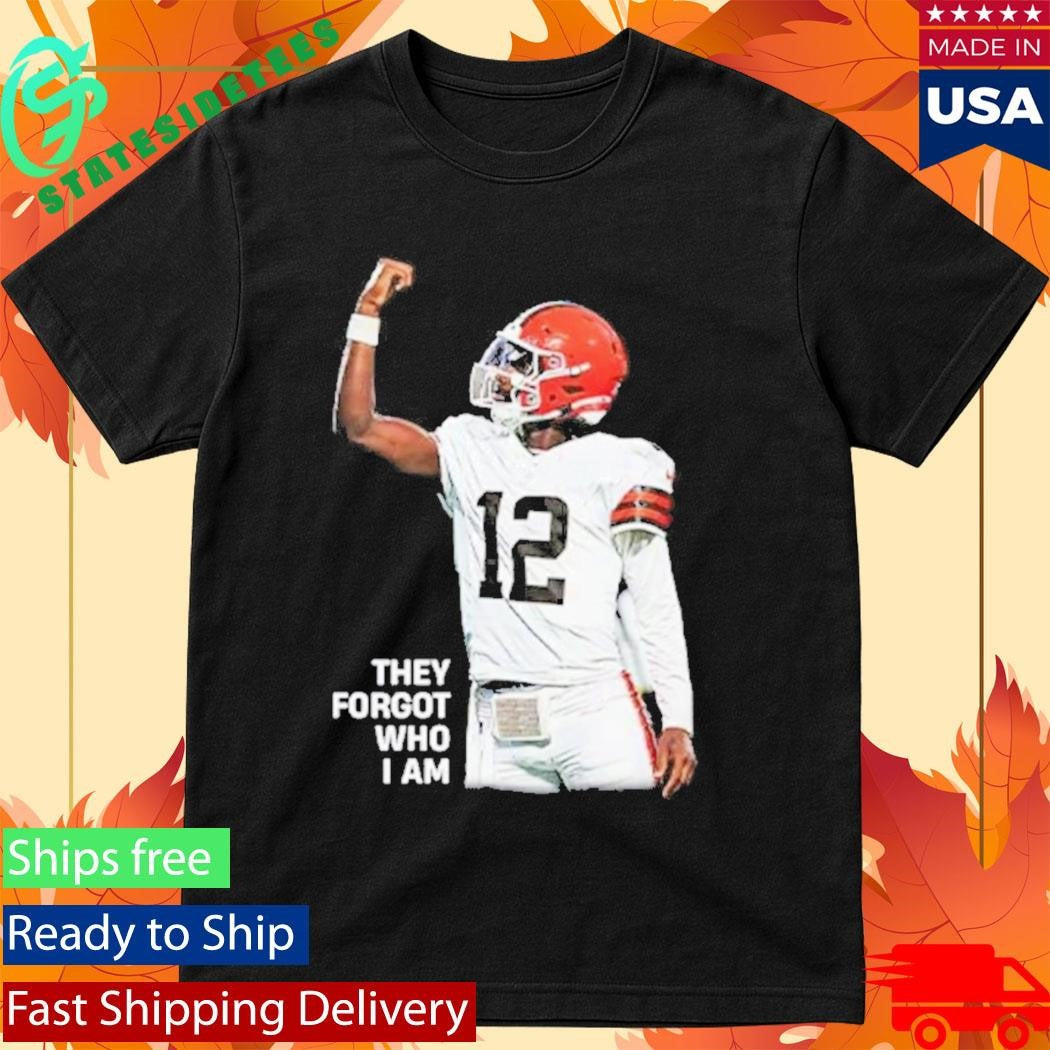 Shedeur Sanders They Forgot Who I Am Shirt