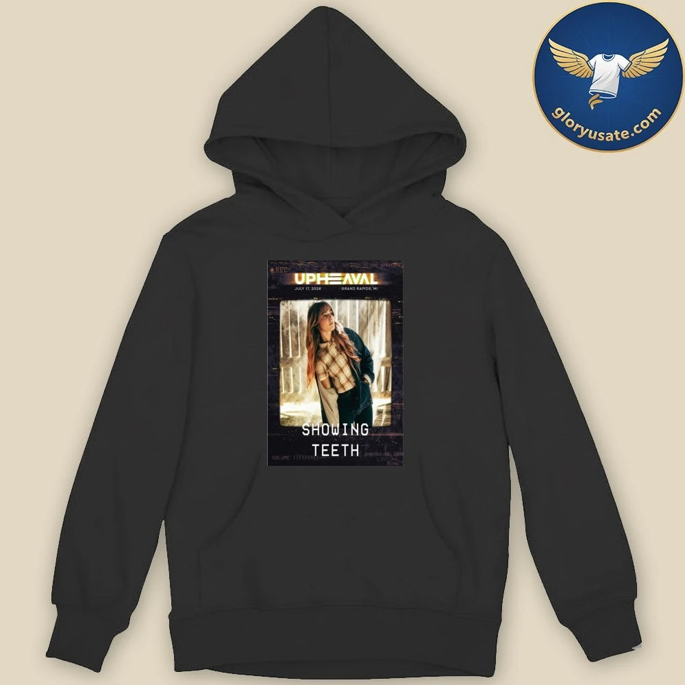 Showing Teeth July 17 2026 Belknap Park Grand Rapids Michigan Tour Poster Shirt
