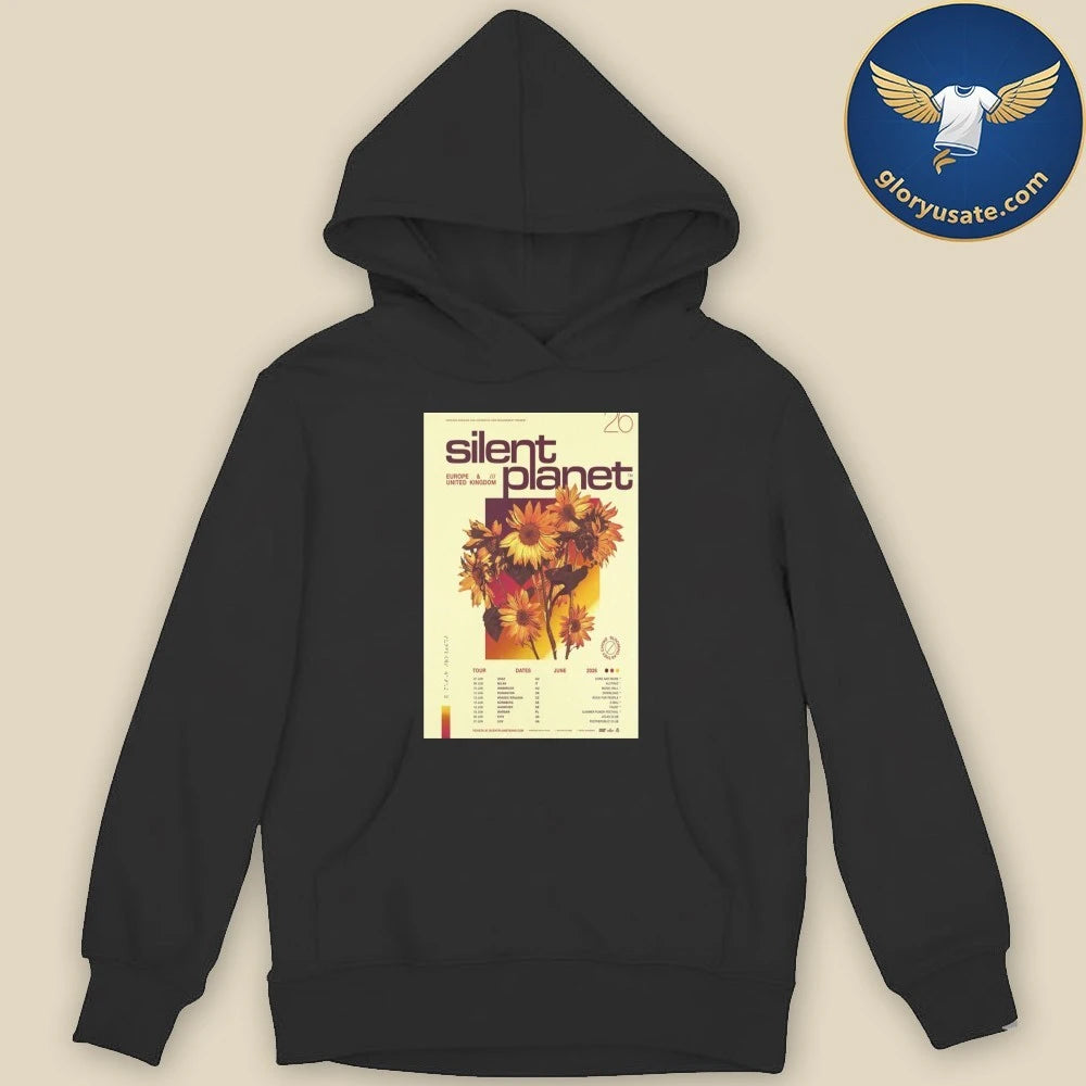 Silent Planet EU &amp; UK June 2026 Poster Shirt
