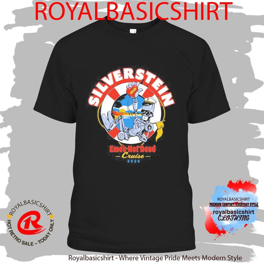 Silverstein Emo’s Not Dead Cruise 2026 Shirt