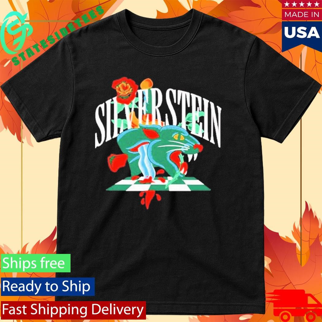 Silverstein Panther Maroon T-Shirt
