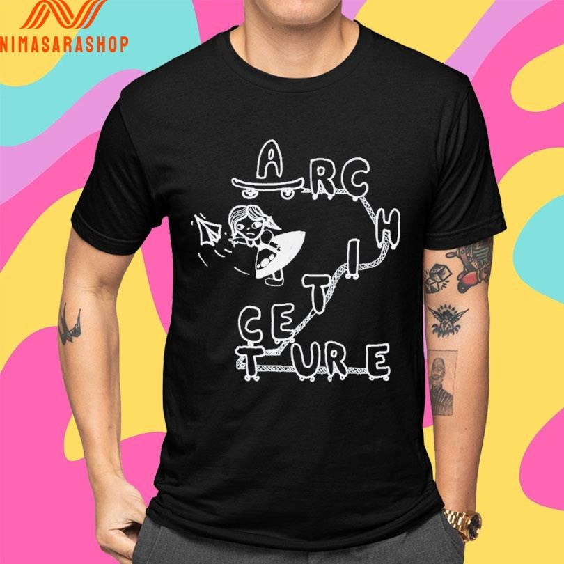 Skate Rail Architecture Shirts