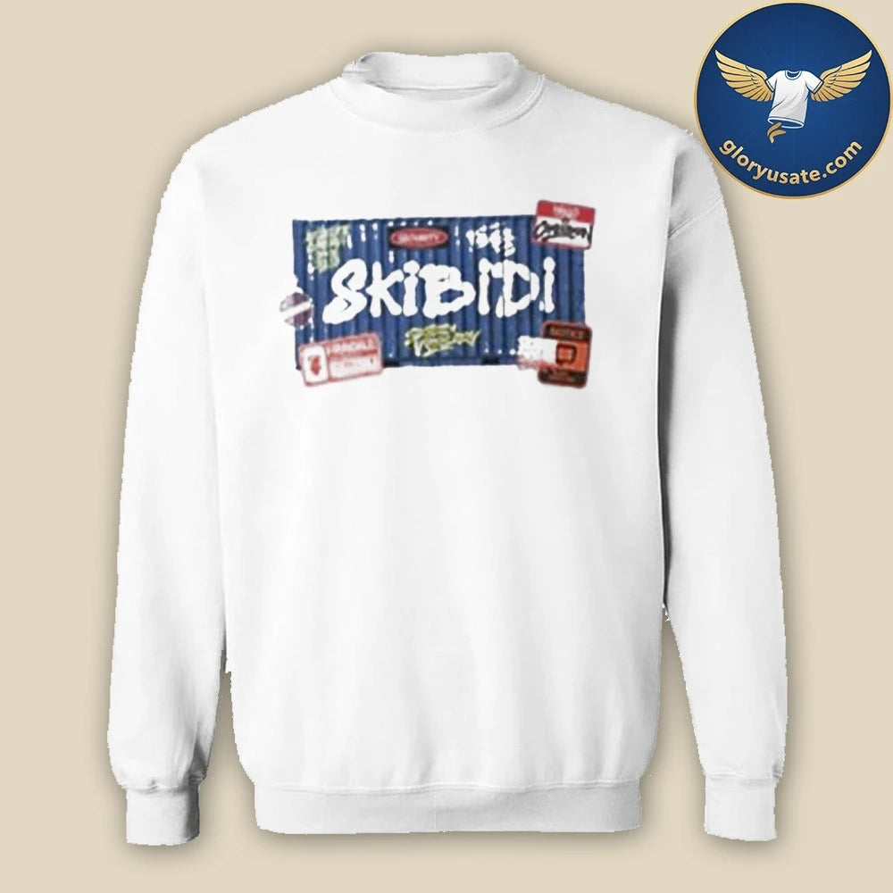 Skibidi Toilet Skibidi Crate Youth New Shirt